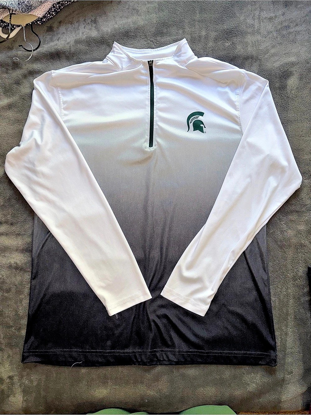 Colosseum Men's Color Block Quarter-Zip Size Large